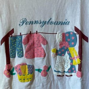 📦SHIPS FREE! Vtg Single Stitch Puffy PA T-shirt